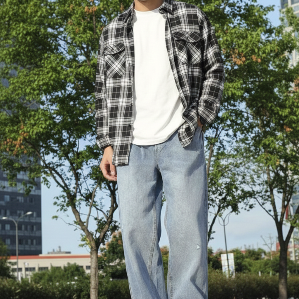 loose fit jeans for men